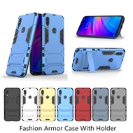 OPPO R17 PRO R17PRO R15 R11S R9S PLUS Phone Case Hard Armor Stand Holder Shockproof Casing Cover Fas