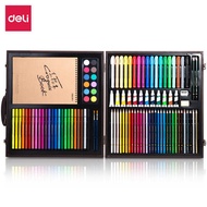 Deli 75403 Painting Set Student Children Painting Graffiti Painting Watercolor Pen Color Lead Oil Oi