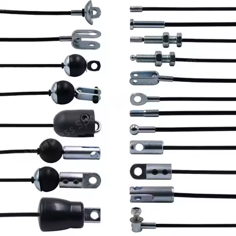 10 pieces Steel Wire Accessories 5mm,6mm Wire Rope Cable Interface Port Components Fitness Equipment