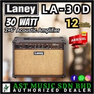 Laney LA30D Series 30-watt 2×6.5″ Acoustic Combo Amplifier (LA-30D/La30d)