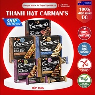Carman's Nut Bar Dark Choc Espresso - 160g