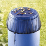 Contact seller 】Outdoor Anti-Leaf Insect Net Cover Bucket Cover Rain Cover Water Tank Protective Cov