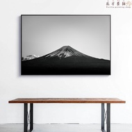 Japan Mount Fuji Landscape  Black and White Nordic Style Picture Canvas Painting Wall Art Picture Ho