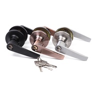 CP-202 Cooper lever type lock black doorknob Stainless Steel Lockset Door Knob