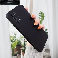 AnDyH Casing Case For OPPO Reno4 Reno 4 4G Case Soft Silicone Full Cover Lens Camera Protection Shockproof Candy Cases