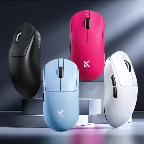 MCHOSE A7 high-order lightweight wireless competitive game mouse Three-Mode PAW3395 sensor