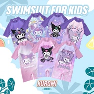 New ITEM SANRIO KUROMI MELODY EDITION CHILDREN'S SWIMSUIT / KUROMI EDITION CHILDREN'S SWIMSUIT