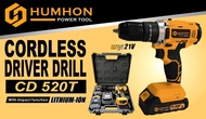 HUMHON CD520T CORDLESS DRIVER DRILL