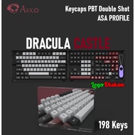 Akko DRACULA CASTLE - Keycaps PBT Double Shot ASA Profile