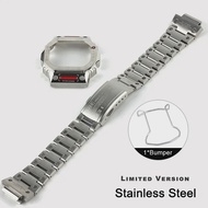 Titanium Alloy Refit Mod Kit For Casioak  DW5600 DW5610 GW-M5610 Metal Watch Bezel Case Frame Steel 