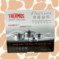 Thermos 不鏽鋼 煲 鍋 24CM KCC-W24L