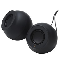 ELECOM PC Speaker USB Powered High Output 3.5mm Mini Plug Connection 4.4W with Volume Controller Com