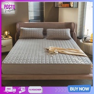 Posto Felice - Fitted Sheet Quilted Mattress Bed Cover Premium Mattress Protector Double Queen King