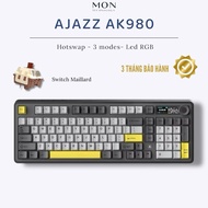 [Available] Ajazz Ak980 3 Modes | Downward circuit | Gasket Mount | RGB Led | Plate FR4