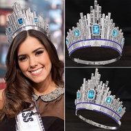 Large size beauty pageant crown, champion Miss World pageant winning crown  Stage Crystal Runway Bar