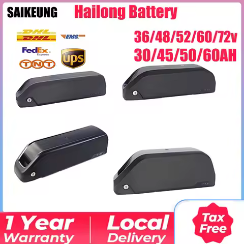 48v 50ah Hailong Batterie Velo 48v Electric Bike Chamrede 36 52v60 72v 20 30 40 45 60ah2000w Bicicle