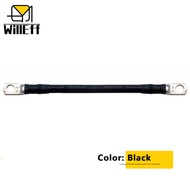 Battery Connect Inverter Cable Silicone cable with Lug Cable soft Terminal wire Black Red M6 M8 M10 