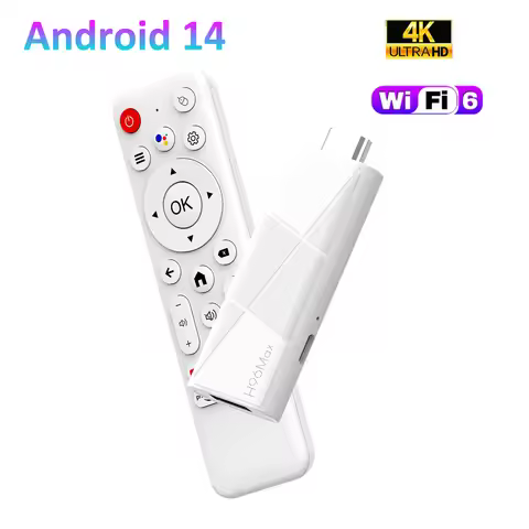 Android TV Stick H96 Max RK3518 TV Stick 4K Video Streaming TV Box Voice Assistant Media Smart TV St