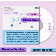 IBM SPSS 30 - ifetime License - Expire Never