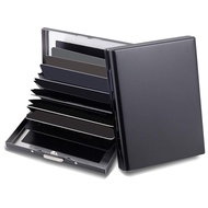 EASTNIGHTS RFID Credit Card Holder Protector Metal Credit Card Wallet Business Card Holder for Men W