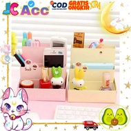 JC Acc - Paper Cosmetic Rack Cosmetic Box/ Stationery Box/ - Multipurpose Box - Foldable Cosmetic Ra