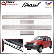 [BESI] Perodua Kancil 850 Stainless Steel Chrome Side Sill Kicking Plate Garnish Moulding Cover Trim