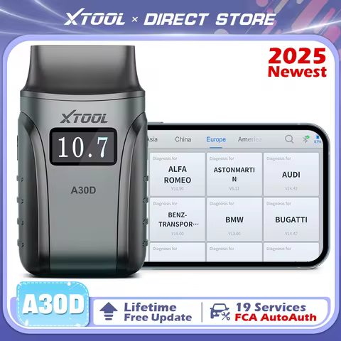 XTOOL Anyscan A30D Bluetooth OBD2 Scanner All Software Lifetime Free Update OBD 2 Diagnostic Tools 1