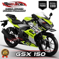 Decal Gsx R150 Full Body Sticker Gsx R150 Full Body Decal Gsx 150 Desin GV