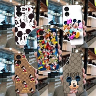 Phone Case For TCL 505 4G T509K T6094 TCL 50 Se 4G Soft TPU Relief Silicone Case Print Mickey Mouse Cover