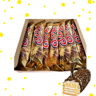 Top Delfi JUMBO 1 BOX ISI 12pcs Wafer Coklat Creamy Caramel Thick Chocolate