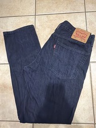 二手 美國購買 Levis Levi‘s 511 Jeans Red  深藍色 牛仔褲  W36 x L32