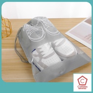 Non-woven *SHOE BAG* shoes storage bag drawstring bag shoes bag dust bag travel shoes