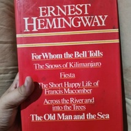 Ernest Hemingway OMNIBUS (Hardcover Preloved)