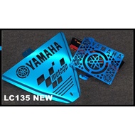 YAMAHA LC135 NEW V2 V3 V4 V5 V6 BESI ALLOY COOLENT NET COVER & ENGINE COVER EC001 CNET001