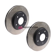 front disc rotor set 2pcs COATED STANDARD SIZE nissan cefiro A32 A33 2.0 2.5 3.0