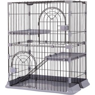 PETTOM Cat Cage Cat cage 2/3Layer Cat cage Wide Door Multiple Breeding Anti-Slip Temporary Account P