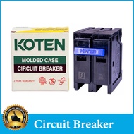 Koten Circuit Breaker 2 Pole Plug-In & Bolt-On 15A/20A/30A/40A/60A/100A Breaker