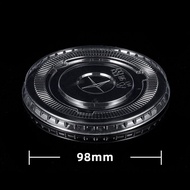 Disposable Transparent Plastic Cup Lid 98 Caliber