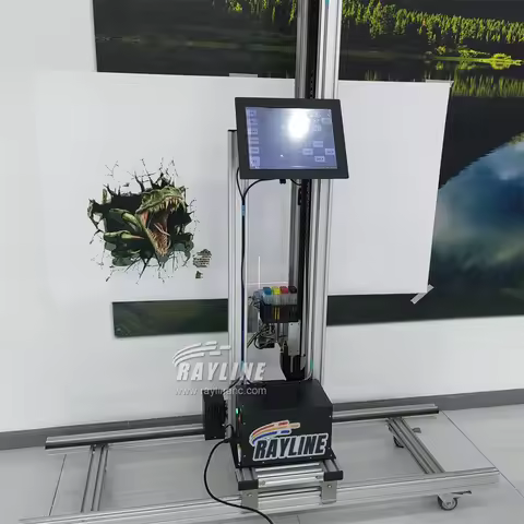 Factory AI 4K Wall Printer Automatic 3D Smart Vertical Unlimited Wall Printing Machine Large format