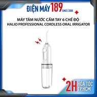 Máy tăm nước cầm tay Halio 6 chế độ Professional Cordless Oral Irrigator - Hàng chính hãng bảo hành