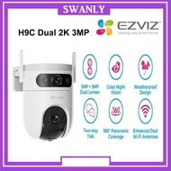 Ezviz H9c Dual 2K Dual-Lens, 3MP, H.265, Pan & Tilt Wi-Fi Camera