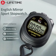 Waterproof Stopwatch Chronometer 0.01s Accuracy Digital Sport Stopwatch LCD Timer Stopwatch Timer Ha