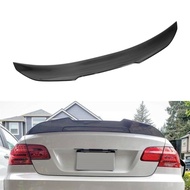 PSM Style High Kick Rear Carbon Fiber Spoiler Trunk Lid Spoiler Wing Glossy Black Fit for BMW 3 Seri