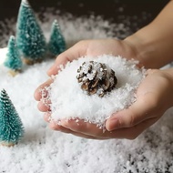 Fake snow, simulation snow, dried snow - used to make hand made Christmas items