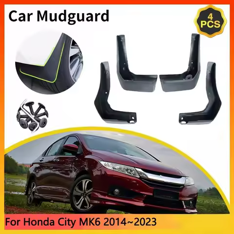 For Honda City Grace Ballade GM4 GM5 GM6 GM8 GM9 MK6 2014~2023 Car Mudguards Mudflap Mudguard Splash