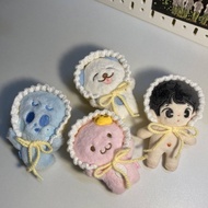 Doll clothes 10cm knitted kpop Doll clothes 10cm