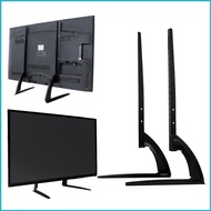 UTAKEE Tabletop TV Stand for 26 to 75inch Screens Adjustable Height Construction Supports Up to 88Ib