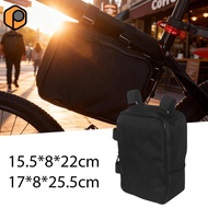 prettyia Ebike Battery Hanging Bag Ebike Battery Bag Zippered Easy to Install Pouch Large Capacity E