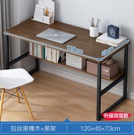 โต๊ะทำงาน โต๊ะคอมคู่ Computer Desk  สมัยใหม่ ลติฟังก์ชั่น มีลิ้นชักเก็บของ ดีไซน์สวย แข็งแรง ประกอบง