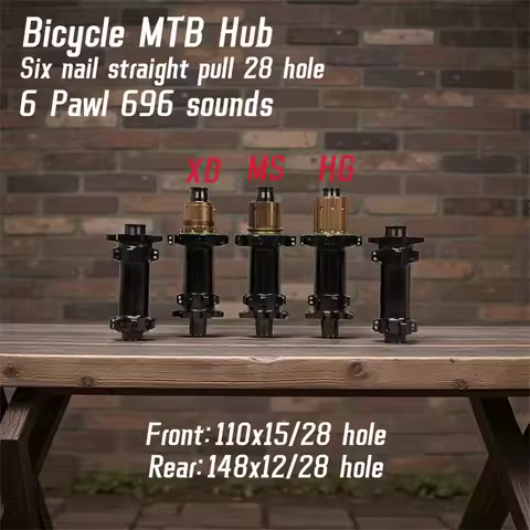 I9 696 Ring Bicycle Hub BOOST 28 Hole Straight Rod Is Suitable For Shimano/HG SRAM/XD MS Hub Body Is